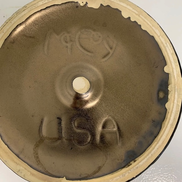 McCoy 1960's Vintage Teapot Cookie Jar w/ Lid - Picture 8 of 8